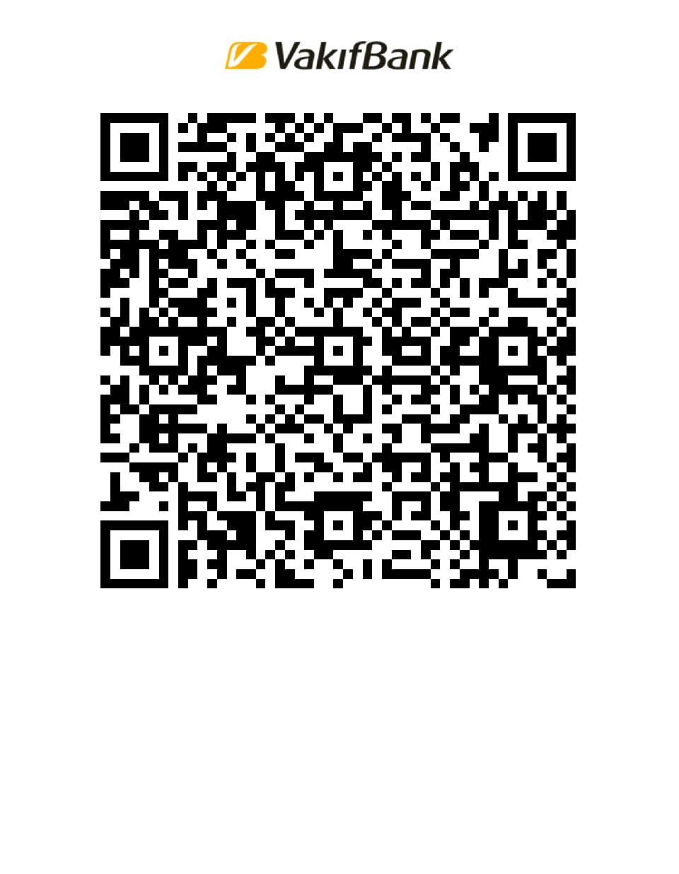 VakıfBank QR Kod